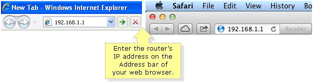 192.168.0.1 setup configuration
